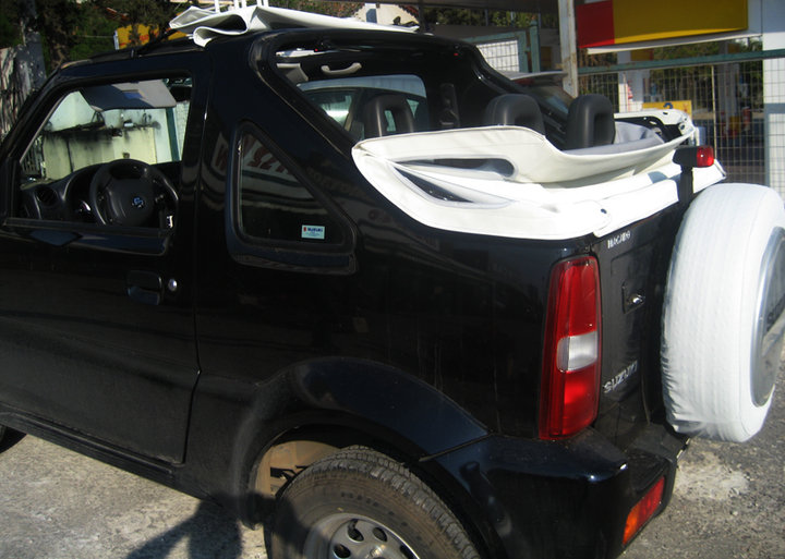 Suzuki jimny softtop bianco